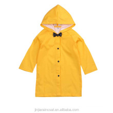 Hot Selling Yellow Waterproof Rain Coat For Kids Boy Girl Long Raincoats